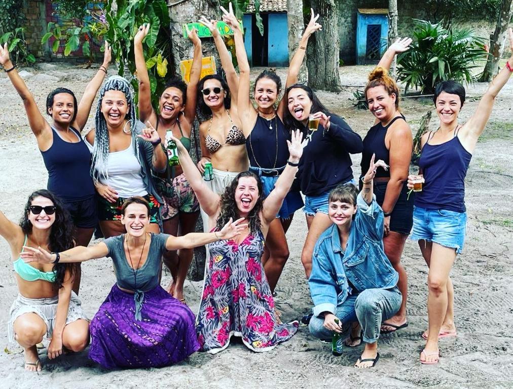 Oxe Uai Hostel Porto Seguro Bagian luar foto