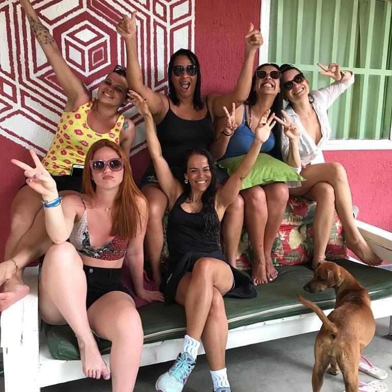 Oxe Uai Hostel Porto Seguro Bagian luar foto